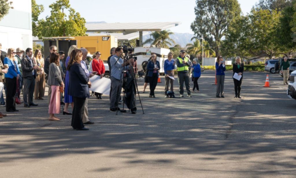 Goleta Celebrates Opening of Electric Vehicle Chargers at City Hall