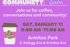 Coffee & Community at Armitos Park/ Café y comunidad en Armitos Park