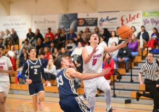 San Marcos Takes Over First Place in the Channel League With 64-50 Victory Over Dos Pueblos