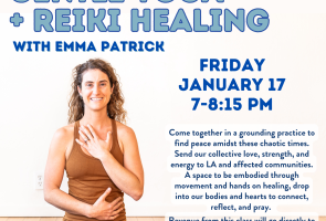 Benefit Class for LA Fires: Gentle Yoga + Reiki