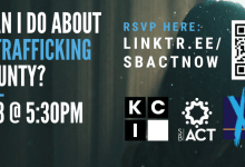 Virtual Workshop: What Can I Do About Trafficking in SB County?