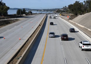 Highway 101’s Southbound Carpool Lane from Montecito to Carpinteria Opens This January