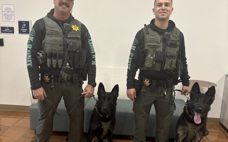 Santa Barbara County Sheriff’s Office Adds Two New K-9 Teams