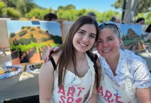 Mother’s Day Painting in the Vineyard at Sunstone