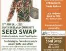 17th Annual Santa Barbara Community Seed Swap 2025