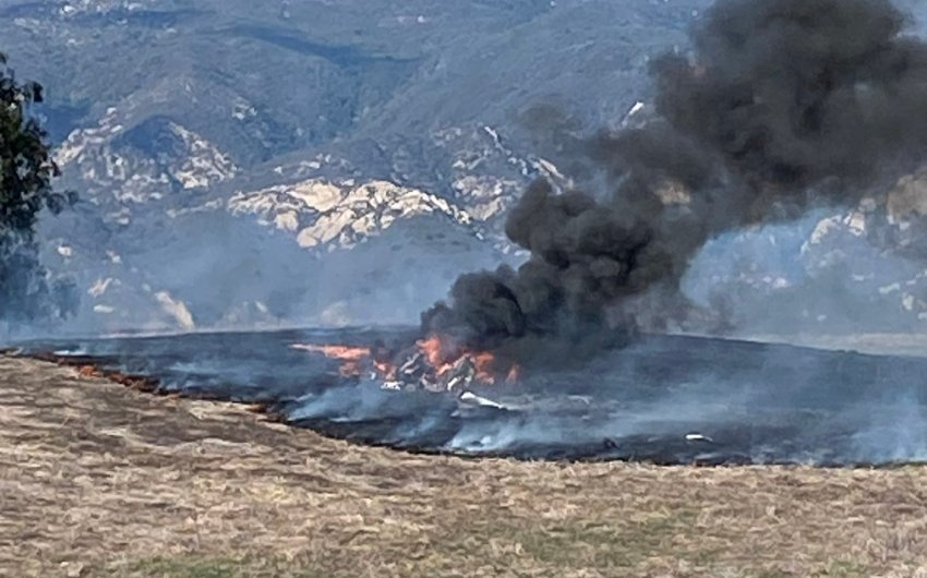 Small Aircraft Crashes Near Highway 101 in Goleta