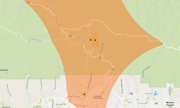 SoCal Edison Considering Public Safety Power Shutoff for Parts of Santa Barbara County on Saturday