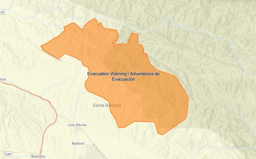 Strongest Rainstorm of Season Heads to Santa Barbara, Triggering Evacuation Warning