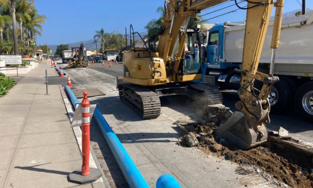 Water Main Replacement on Santa Barbara’s De la Vina Street Will Come with Some Road Closures, Service Interruptions